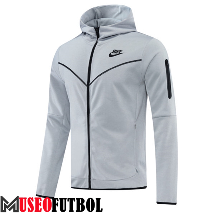 Chaqueta Con Capucha Nike Gris 2022/2023