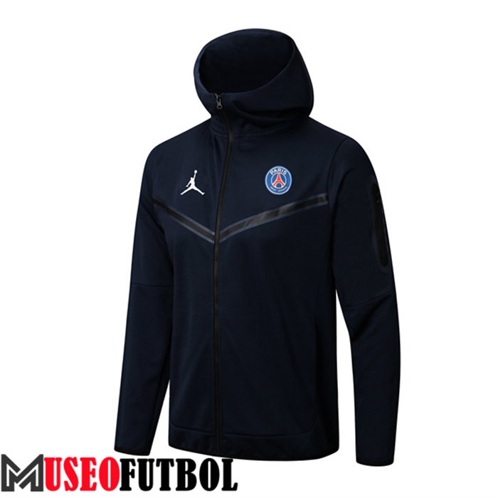 Chaqueta Con Capucha Jordan PSG Azul Marin 2022/2023