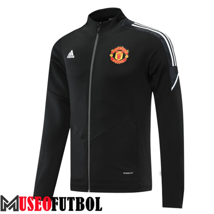 Chaquetas Futbol Manchester United Negro 2022/2023