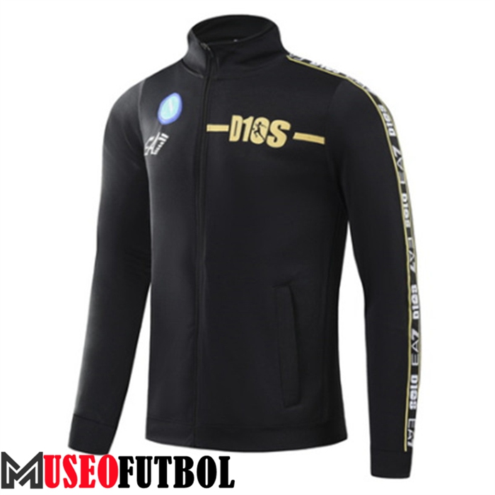 Chaquetas Futbol SSC Napoli Negro 2022/2023