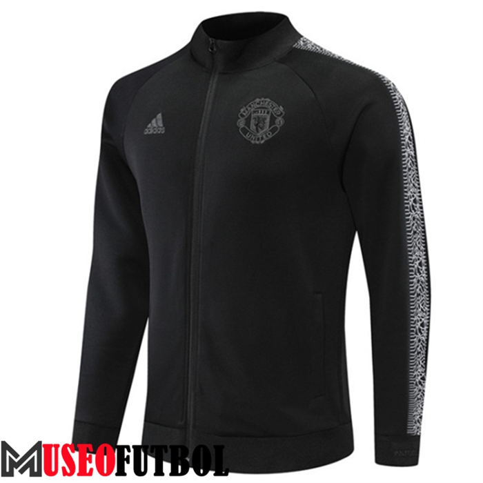 Chaquetas Futbol Manchester United Negro 2022/2023