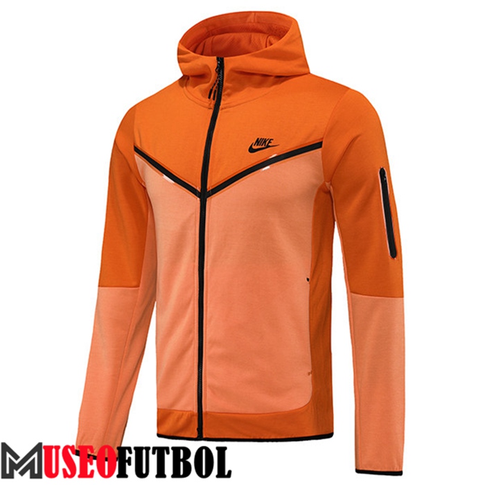 Chaqueta Con Capucha Nike Naranja 2022/2023