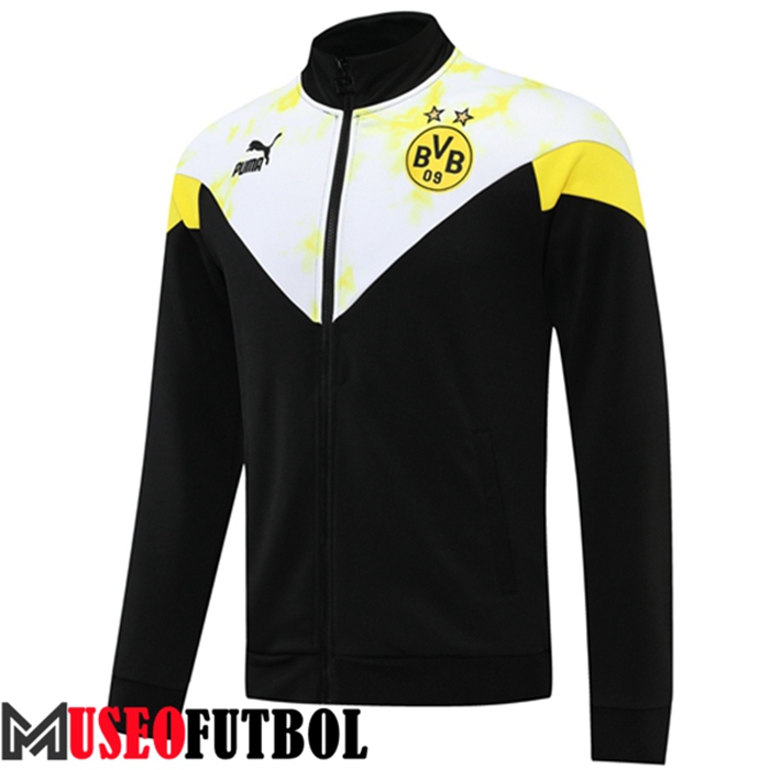 Chaquetas Futbol Dortmund BVB Negro/Blanco 2022/2023