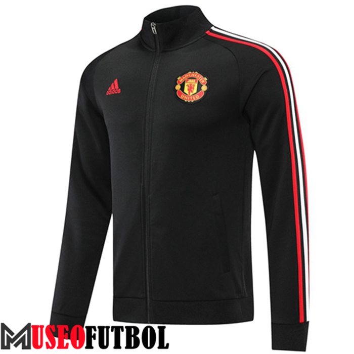 Chaquetas Futbol Manchester United Negro 2022/2023