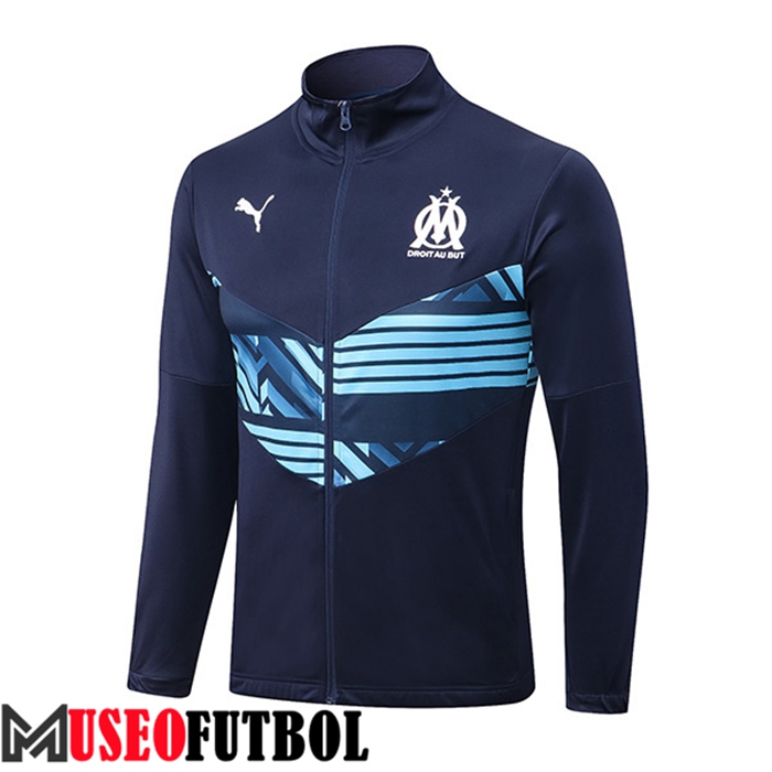 Chaquetas Futbol Marsella Azul Marin 2022/2023