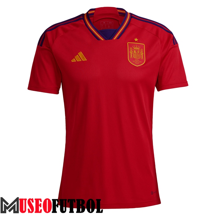 Camiseta Nacional España Primera Copa Del Mundo 2022