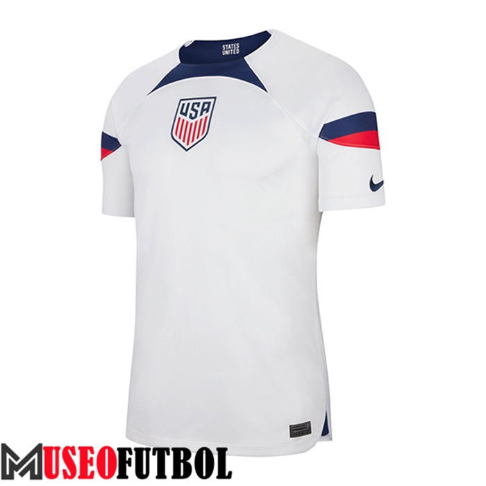 Camiseta Estados Unidos Primera Copa Del Mundo 2022