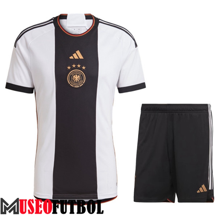 Camiseta Alemania Primera + Cortos Copa Del Mundo 2022