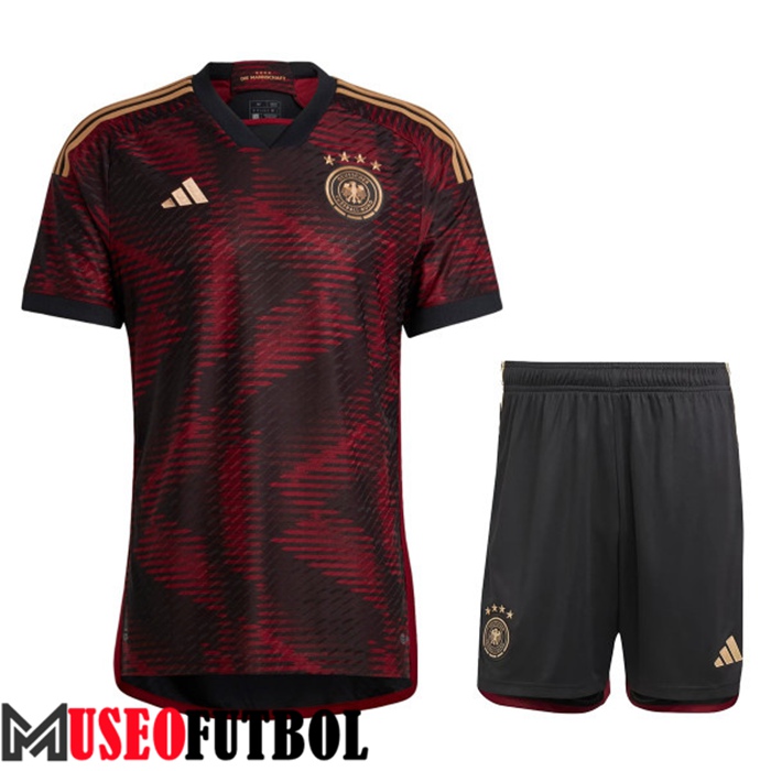 Camiseta Alemania Segunda + Cortos Copa Del Mundo 2022