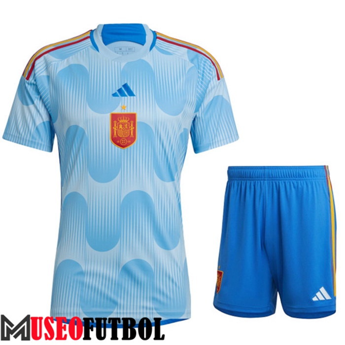 Camiseta España Segunda + Cortos Copa Del Mundo 2022