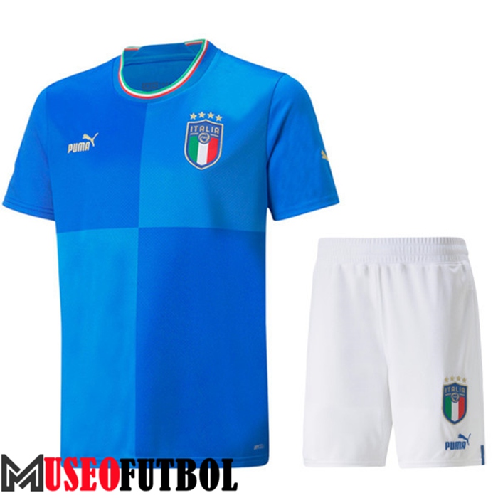 Camiseta Italia Primera + Cortos Copa Del Mundo 2022