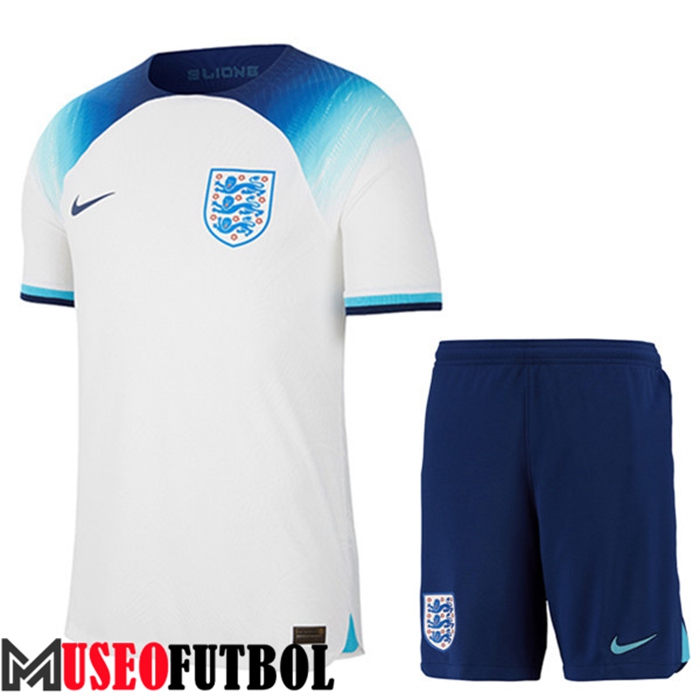 Camiseta Inglaterra Ninos Primera Copa Del Mundo 2022