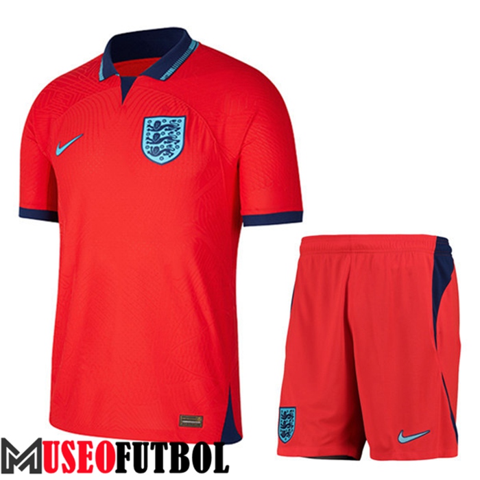 Camiseta Inglaterra Ninos Segunda Copa Del Mundo 2022