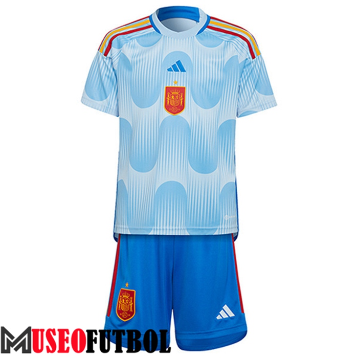 Camiseta España Ninos Segunda Copa Del Mundo 2022