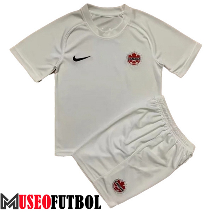 Camiseta Canada Ninos Segunda Copa Del Mundo 2022