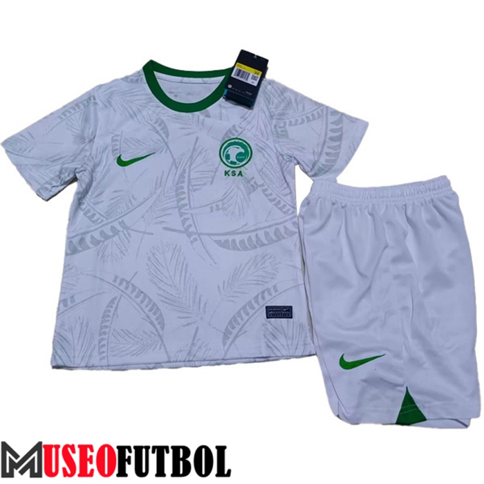 Camiseta Arabia Saudita Ninos Primera Copa Del Mundo 2022