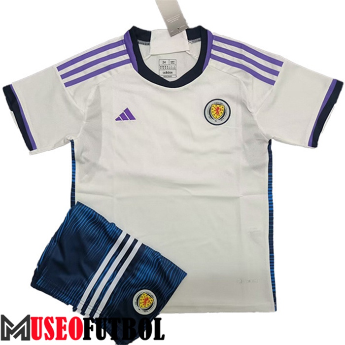 Camiseta Escocia Ninos Segunda Copa Del Mundo 2022