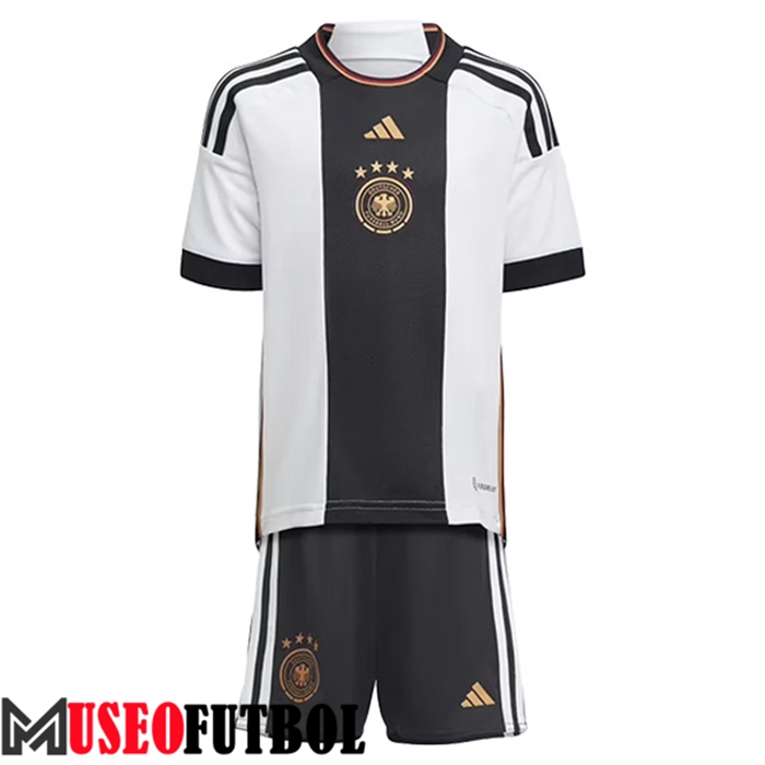 Camiseta Alemania Ninos Primera Copa Del Mundo 2022