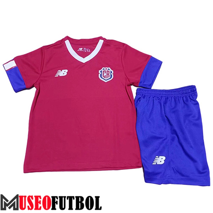 Camiseta Costa Rica Ninos Primera Copa Del Mundo 2022