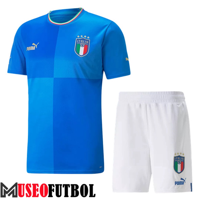 Camiseta Italia Ninos Primera Copa Del Mundo 2022