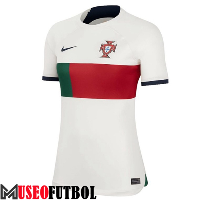 Camiseta Portugal Mujer Segunda Copa Del Mundo 2022