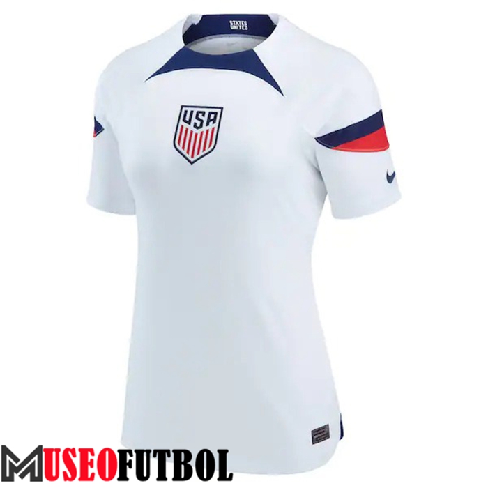 Camiseta Estados Unidos Mujer Primera Copa Del Mundo 2022