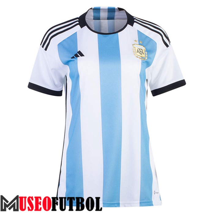 Camiseta Argentina Mujer Primera Copa Del Mundo 2022