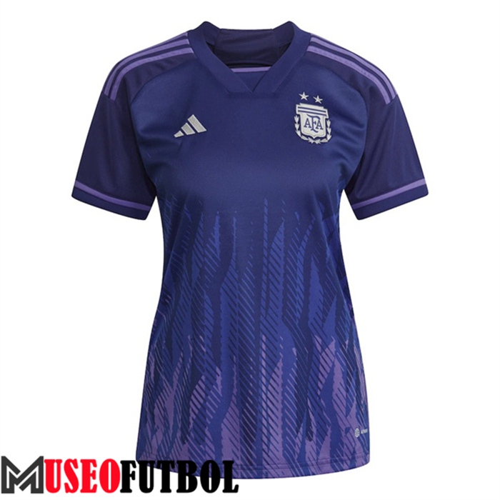 Camiseta Argentina Mujer Segunda Copa Del Mundo 2022