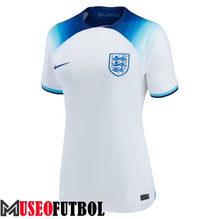 Camiseta Inglaterra Mujer Primera Copa Del Mundo 2022