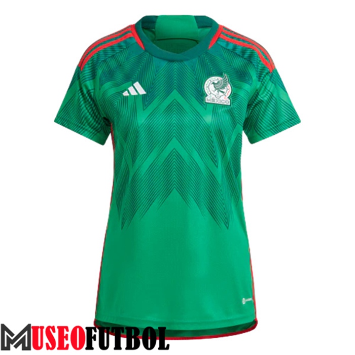 Camiseta Mexico Mujer Primera Copa Del Mundo 2022