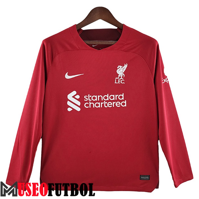 Camiseta FC Liverpool Manga Larga Primera 2022/2023