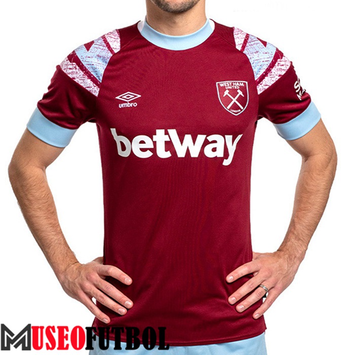 Camiseta West Ham Primera 2022/2023