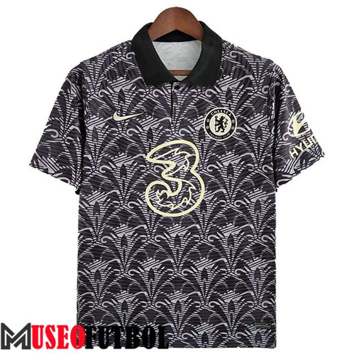 Camiseta FC Chelsea Negro 2022/2023