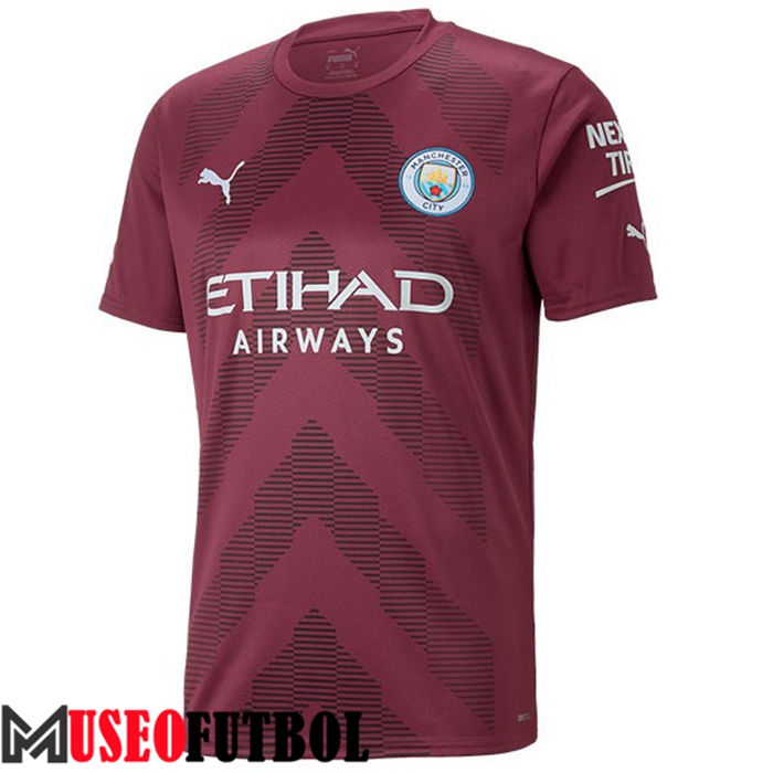 Camiseta Manchester City Marrón Portero 2022/2023