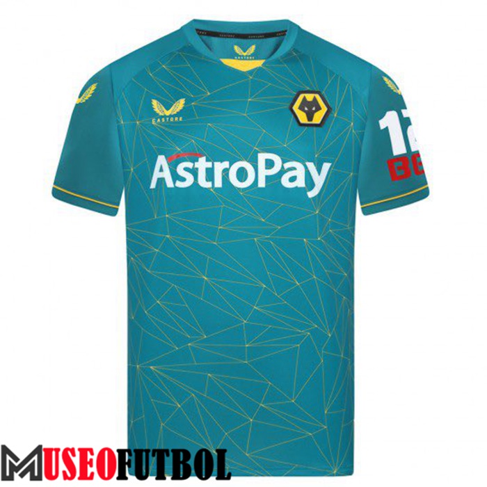 Camiseta Wolves Segunda 2022/2023