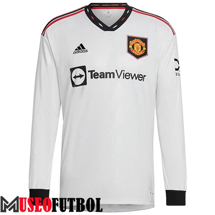 Camiseta Manchester United Primera Manga Largas 2022/2023