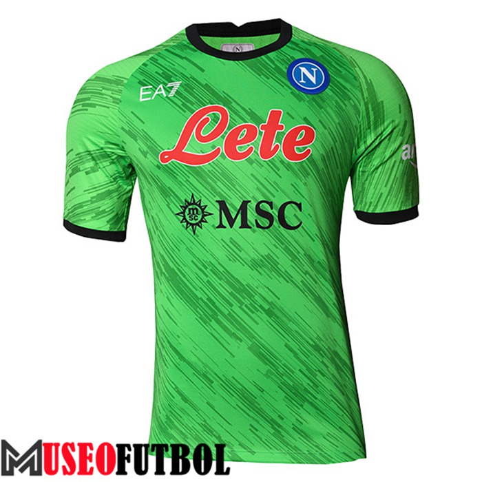 Camiseta SSC Napoli Portero Verde 2022/2023