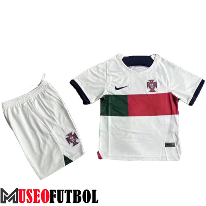 Camiseta Portugal Ninos Segunda 2022/2023