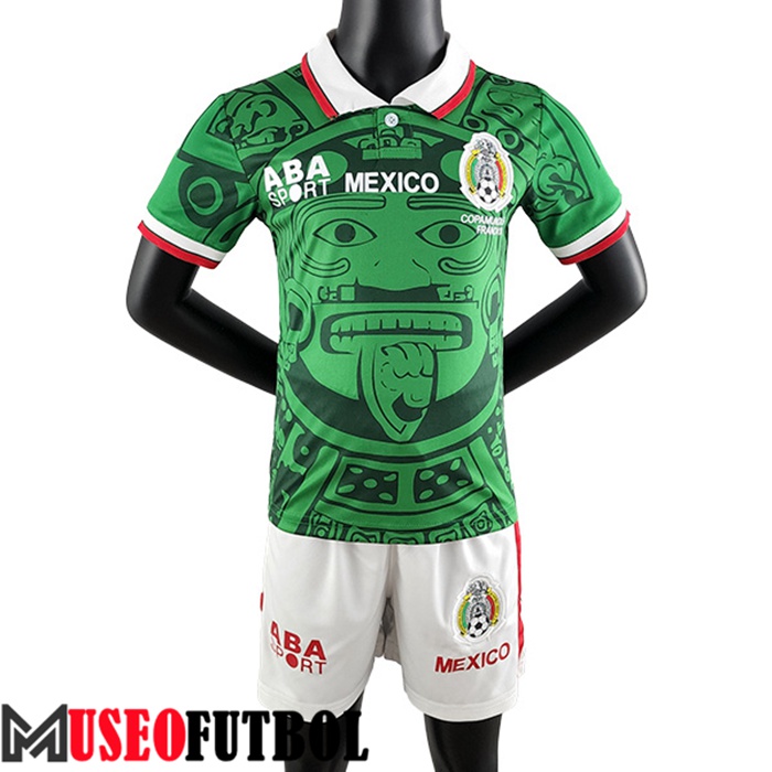 Camiseta Mexico Retro Ninos Primera 1998