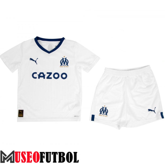 Camiseta Marsella Ninos Primera 2022/2023