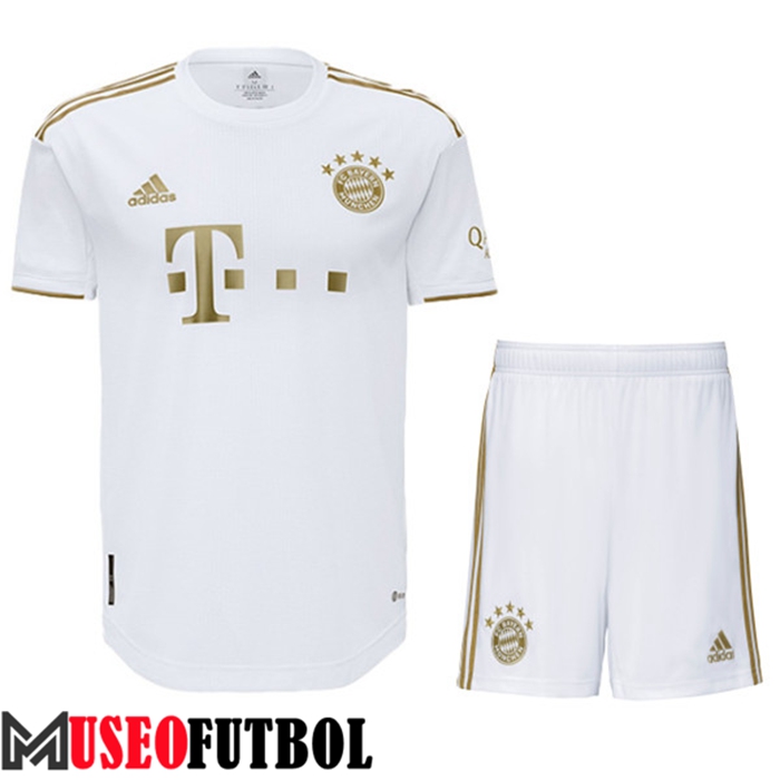 Camiseta Bayern Munich Ninos Segunda 2022/2023