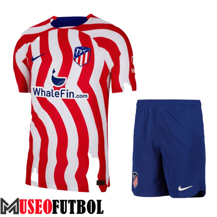 Camiseta Atletico Madrid Ninos Primera 2022/2023