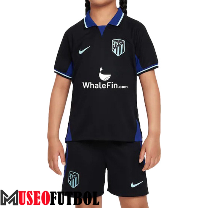 Camiseta Atletico Madrid Ninos Segunda 2022/2023