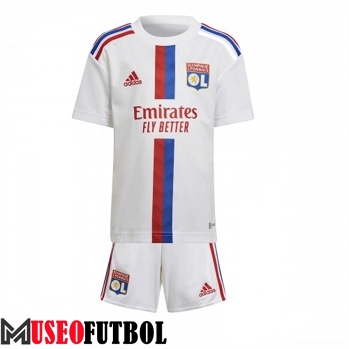 Camiseta Lyon Ninos Primera 2022/2023