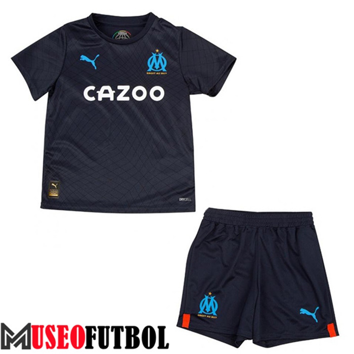 Camiseta Marsella Ninos Segunda 2022/2023