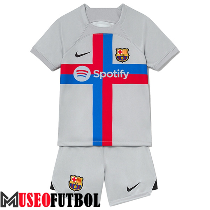 Camiseta FC Barcelona Ninos Tercera 2022/2023