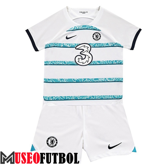 Camiseta FC Chelsea Ninos Segunda 2022/2023