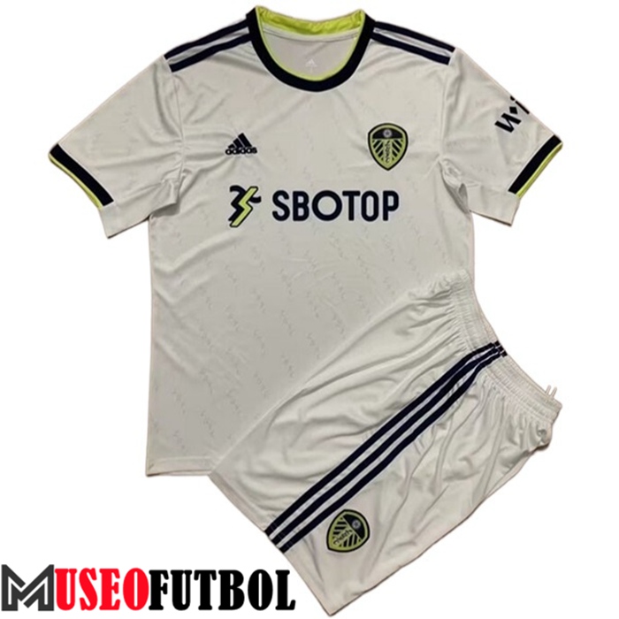 Camiseta Leeds United Ninos Primera 2022/2023