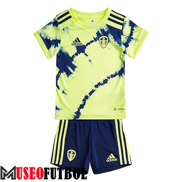 Camiseta Leeds United Ninos Segunda 2022/2023