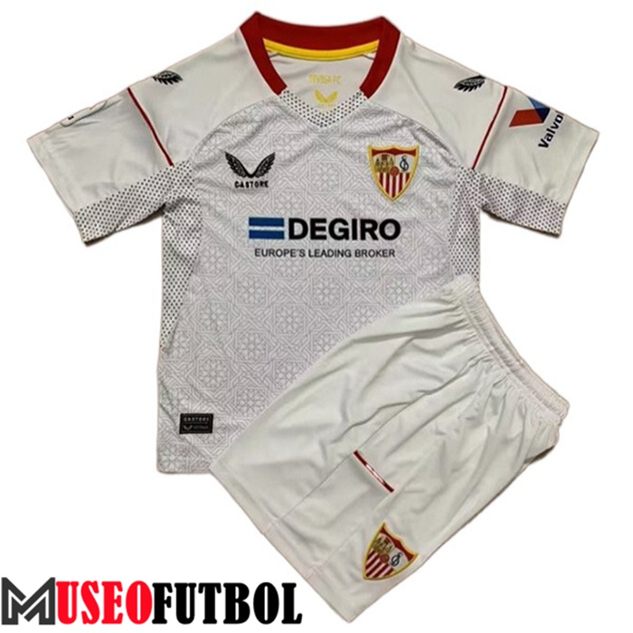 Camiseta Sevilla FC Ninos Primera 2022/2023